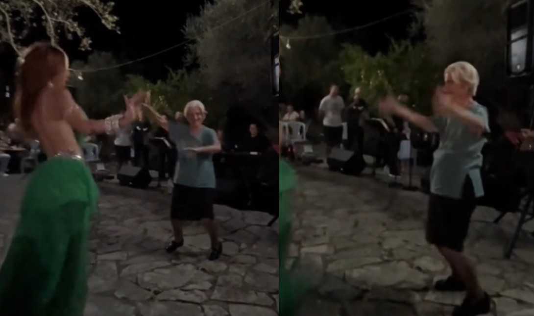 Το βίντεο που έσπασε κάθε ρεκόρ στο Τik Tok – Έδωσε ρεσιτάλ η γιαγιά σε γλέντι χορεύοντας oriental (βίντεο)