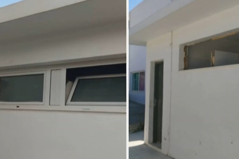 Κουφώματα σχολείο Γούβες