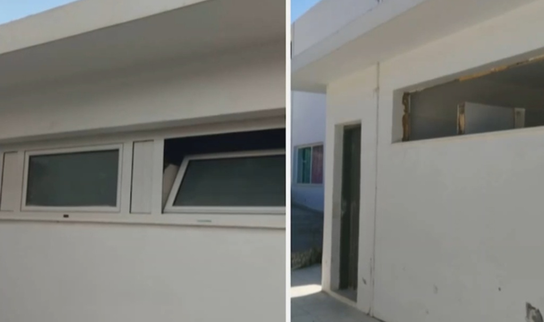 Κουφώματα σχολείο Γούβες
