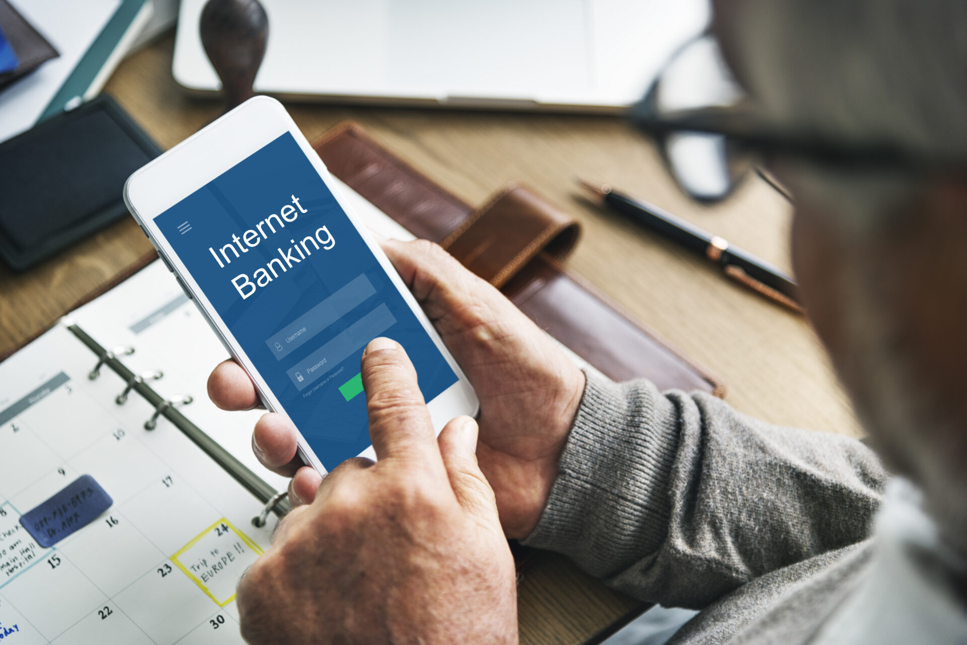 e-banking τραπεζικός λογαριασμός