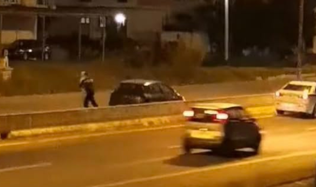Τρόμος στον ΒΟΑΚ: ΙΧ με νεαρό ζευγάρι πήγαινε αντίθετα στο δρόμο – Δείτε φώτο