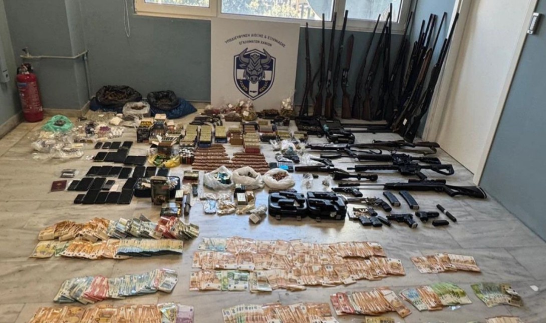 Μαφία της Κρήτης: Ο τζίρος των 3 εκατ. ευρώ, o ρόλος των δύο αστυνομικών και τα κατασχεμένα