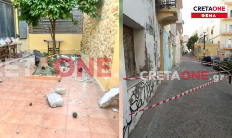 μπαλκόνια πτώση Ηρακλειο