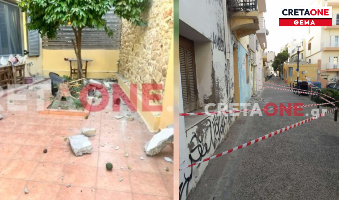 Το ένα μετά το άλλο πέφτουν τα μπαλκόνια στο Ηράκλειο – Κίνδυνος-«θάνατος» για ανυποψίαστους γείτονες και περαστικούς!