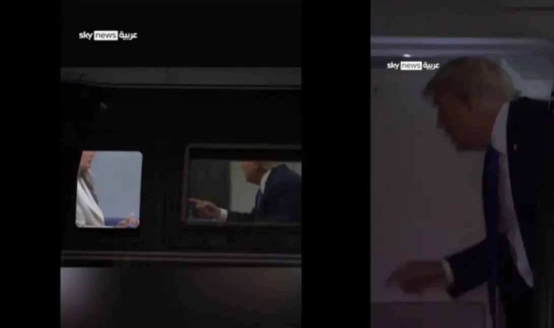 τσακωμος Τραμπ μελανια