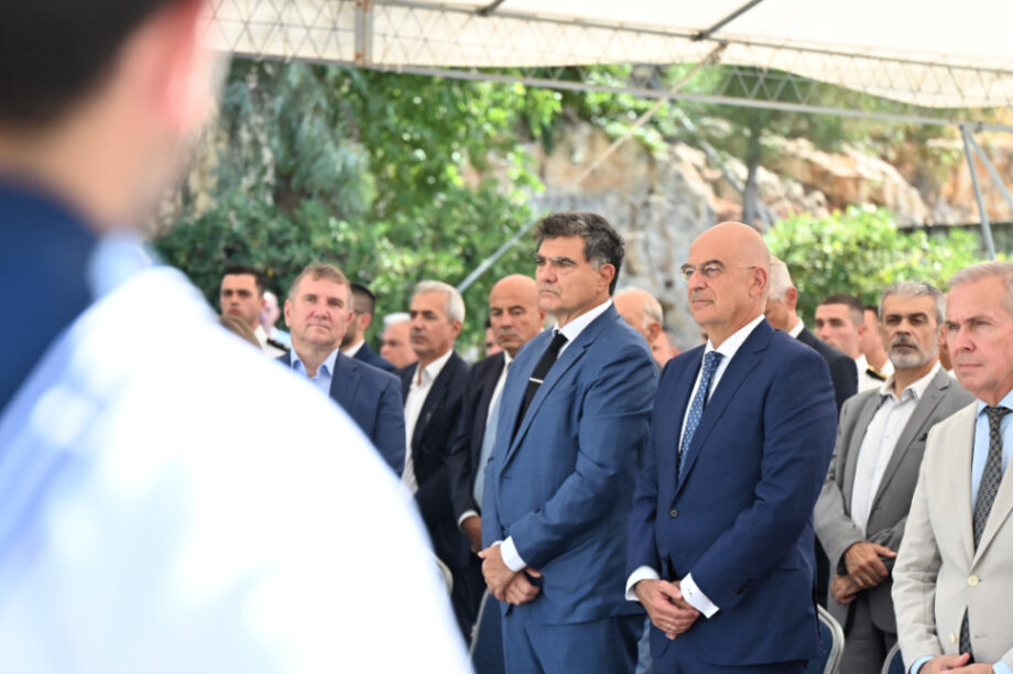 Παρουσία ΥΕΘΑ Νίκου Δένδια στην τελετή εγκαινίων του Θεραπευτηρίου της Σχολής Ναυτικών Δοκίμων