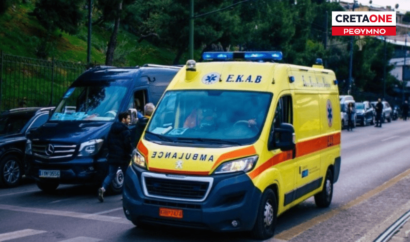Νέο τροχαίο στην Κρήτη με τραυματία 24χρονο μοτοσικλετιστή