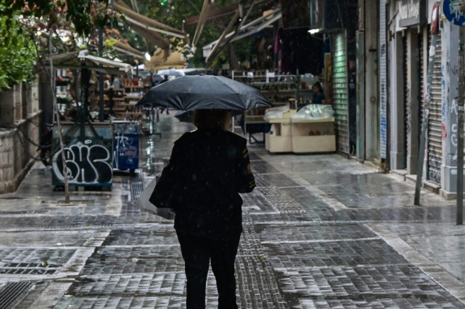 Βροχές, βροχή καταιγίδα