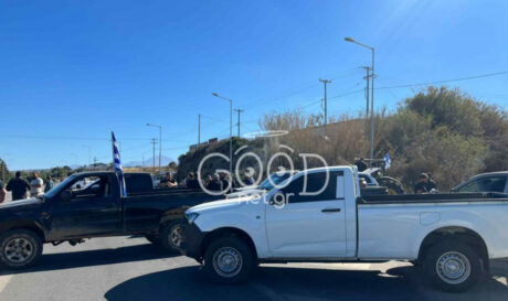 ΒΟΑΚ Ρέθυμνο μπλόκο κτηνοτρόφοι