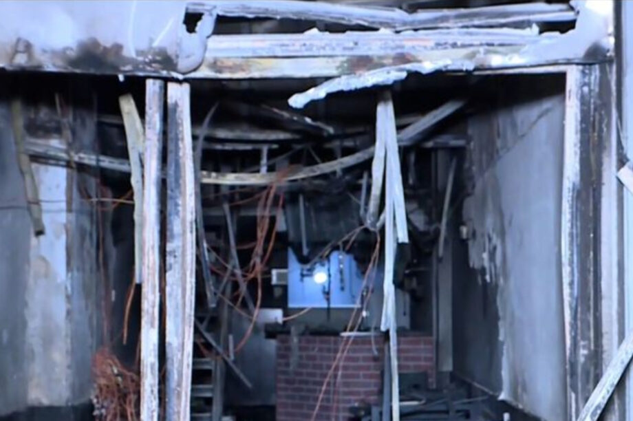 Φωτιά καφετέρια