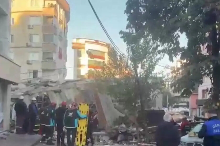 Τουρκία κατάρρευση κτήριο