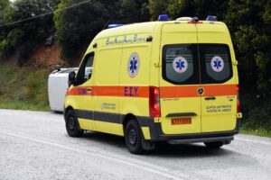 Σοκαριστικό τροχαίο με παράσυρση και τραυματισμό ποδηλάτη στην Καστοριά