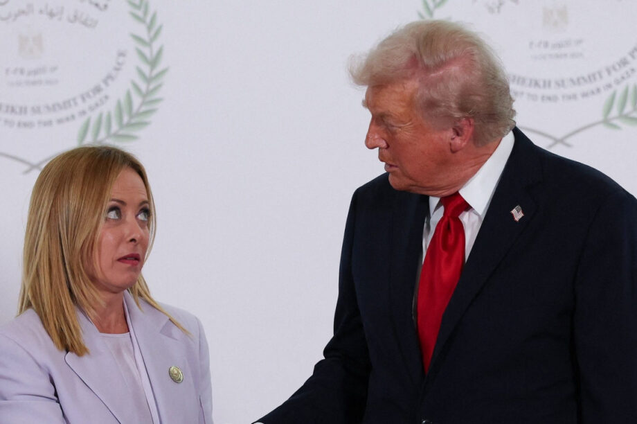 τραμπ μελονι