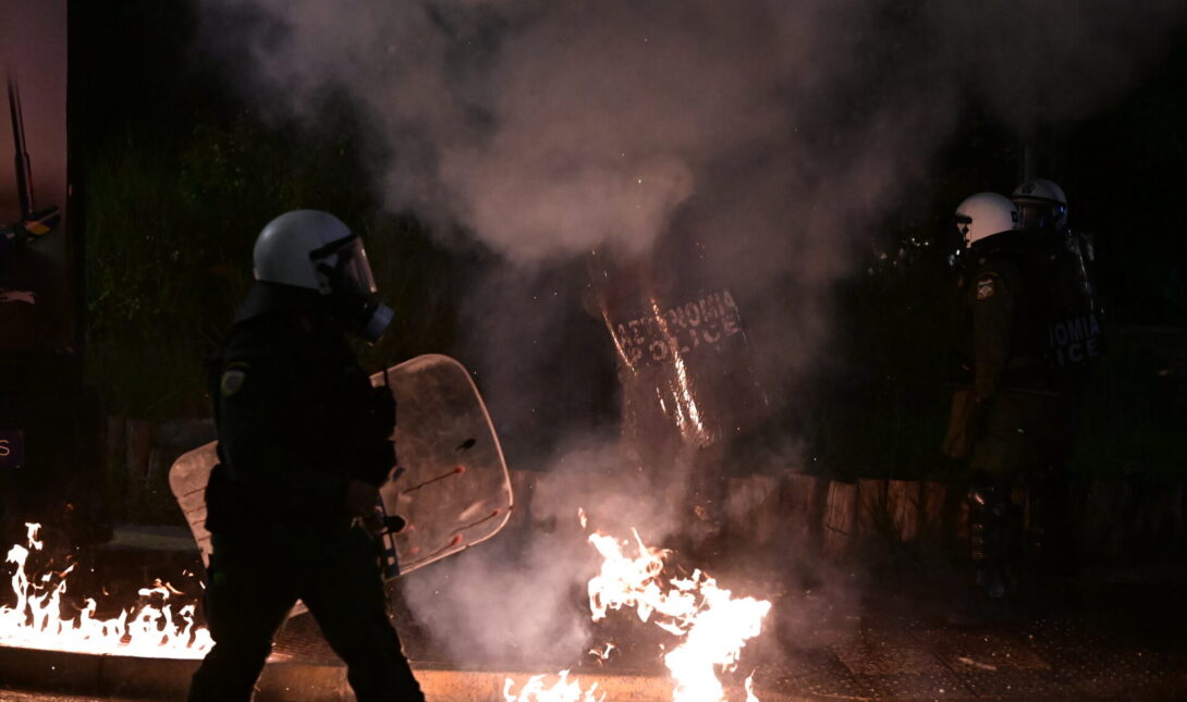 Επεισόδια έξω από την πρεσβεία του Ισραήλ στην Αθήνα