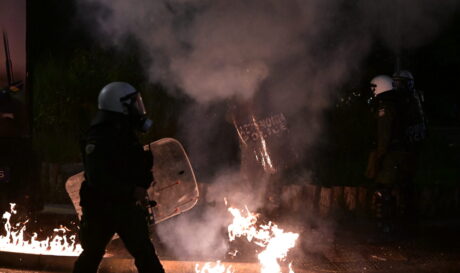 Επεισόδια έξω από την πρεσβεία του Ισραήλ στην Αθήνα