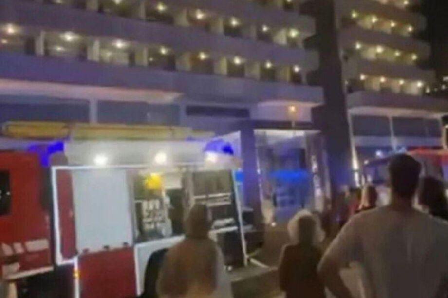 Φωτιά ξενοδοχείο Τενερίφη