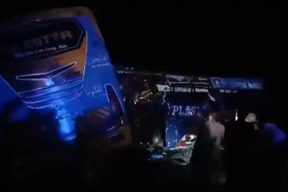 Ουγκάντα τροχαίο λεωφορεία