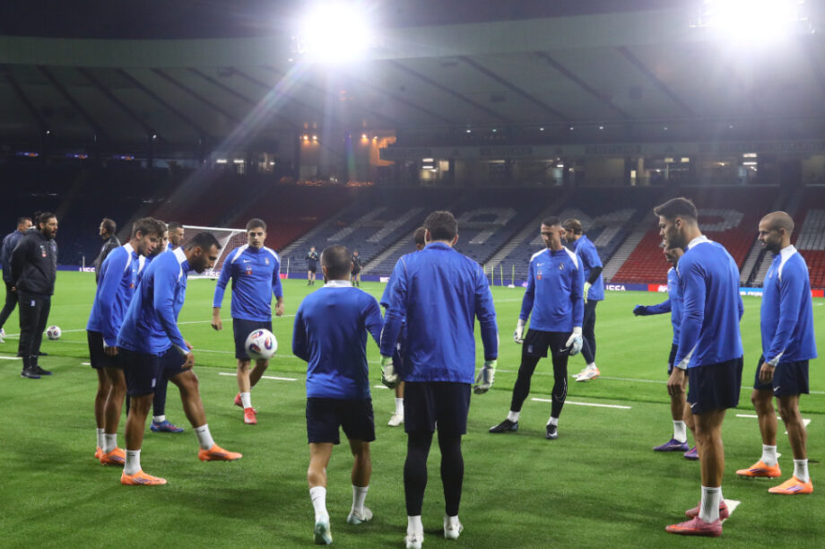 Με αισιοδοξία για επανάληψη του θριάμβου στο «Hampden Park» η Εθνική (βίντεο)