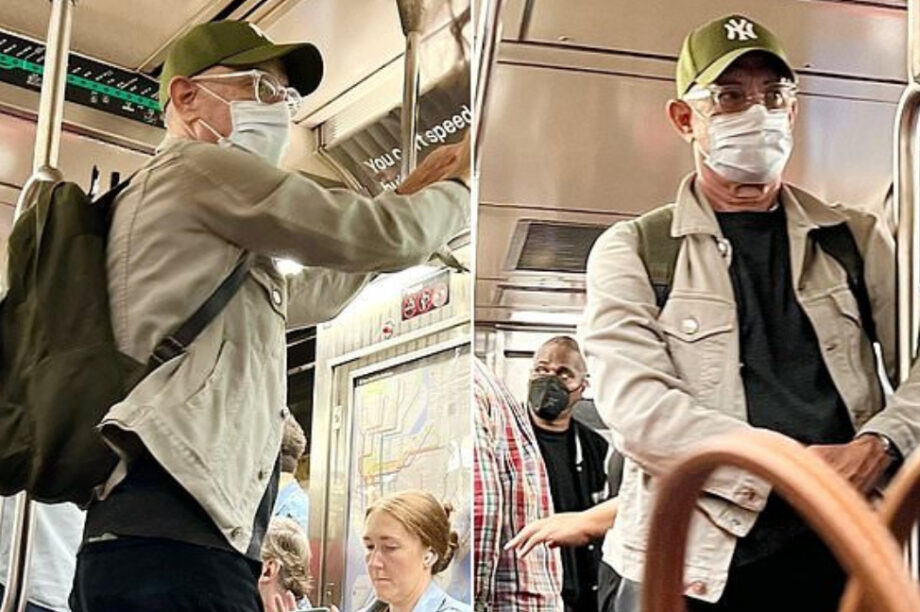 Απλός και προσιτός ο Τομ Χανκς στο μετρό της Νέας Υόρκης