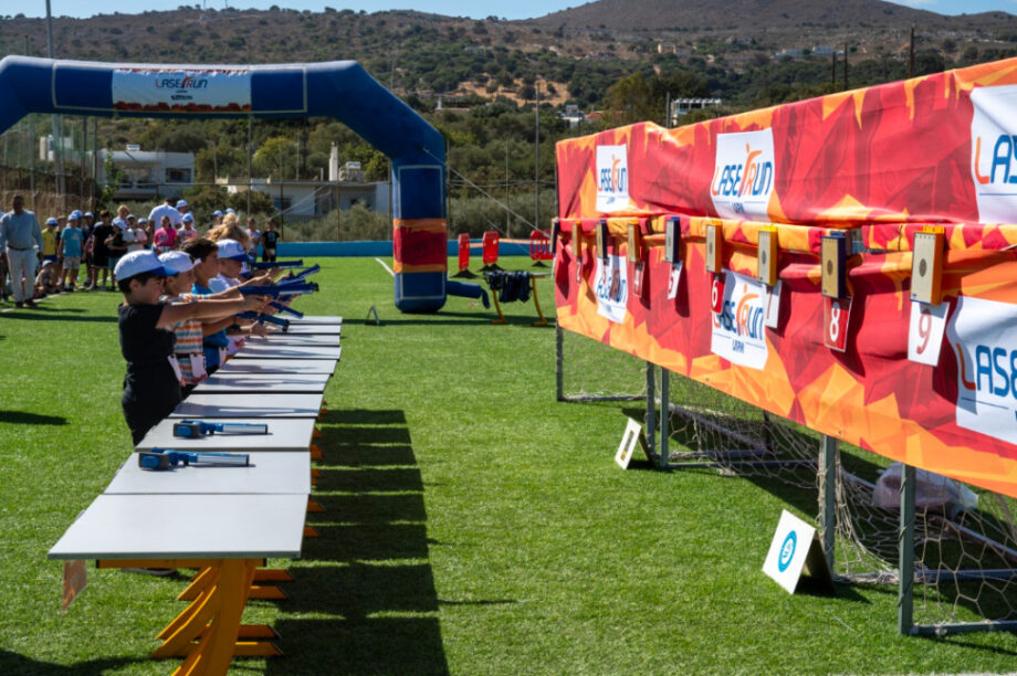 Το Ρέθυμνο στο ρυθμό του «Laser run city tour» (φωτογραφίες)