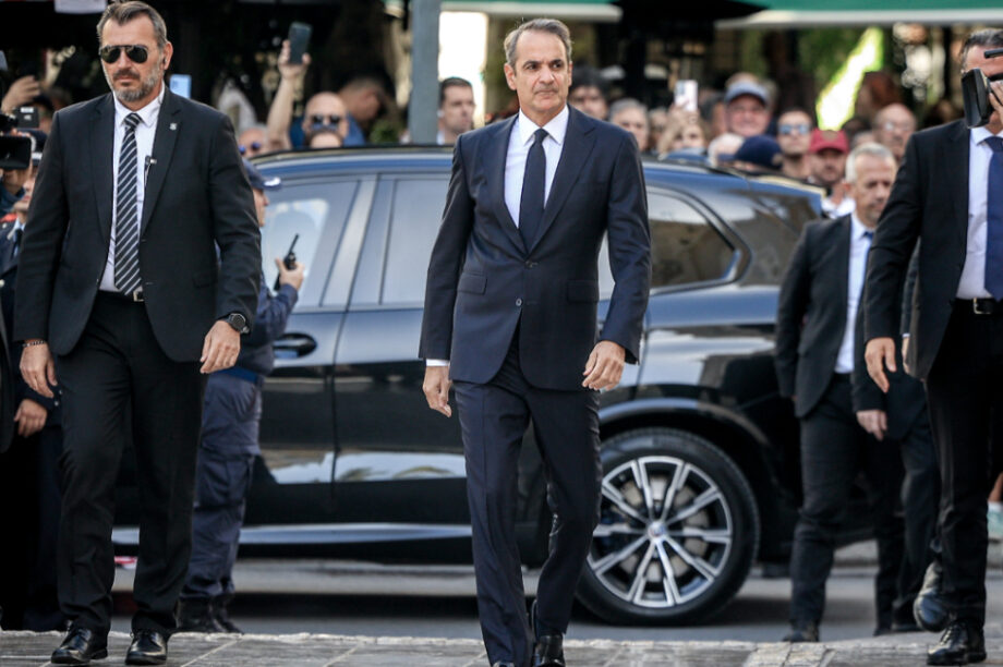 Μητσοτάκης κηδεία Σαββόπουλου