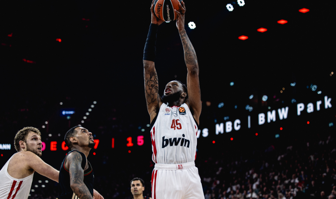 Euroleague: Επιβλητικό πέρασμα του Ολυμπιακού από το Μόναχο, 96-71 την Μπάγερν