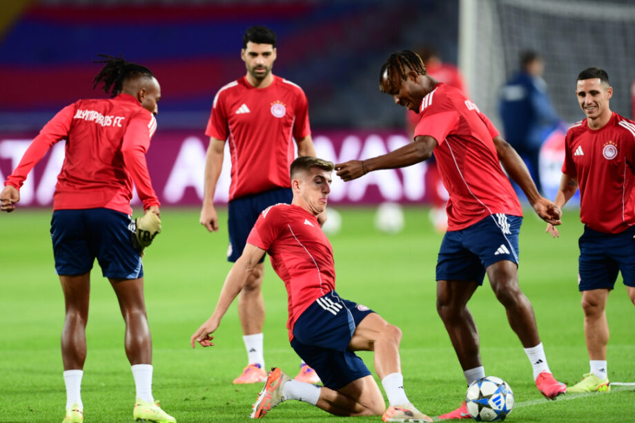 Ολυμπιακός προπόνηση