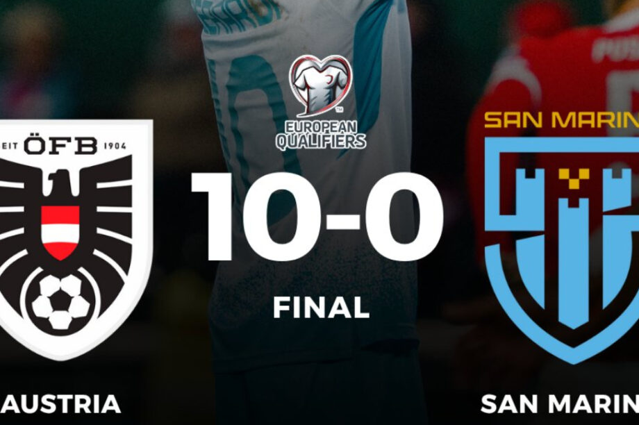 Το... αυτοτρολάρισμα του Σαν Μαρίνο για τα 10 γκολ που δέχθηκε από την Αυστρία