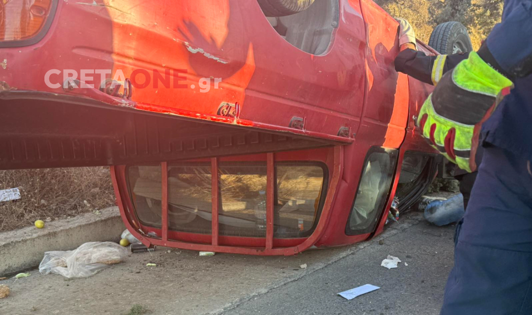 Σοβαρό τροχαίο στο δρόμο του Σκαλανίου (Δείτε αποκλειστικά βίντεο)