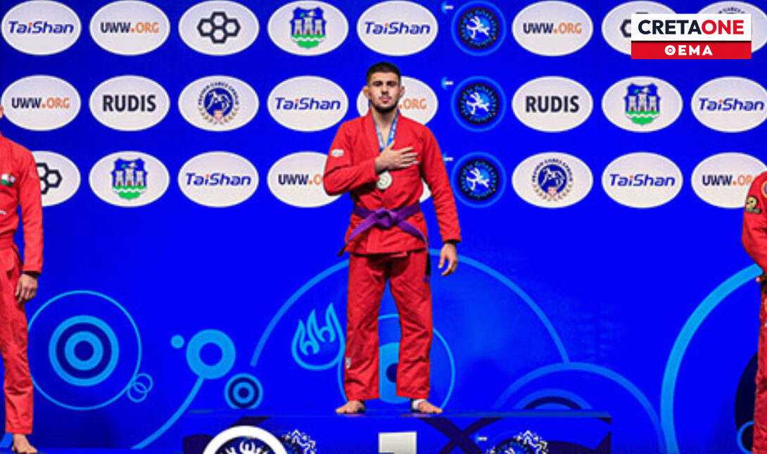 Παγκόσμιος πρωταθλητής Grappling Jiu Jitsu ο Ηρακλειώτης Στέφανος Βαβίλης