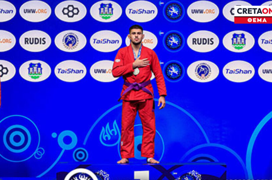 Παγκόσμιος πρωταθλητής Grappling Jiu Jitsu ο Ηρακλειώτης Στέφανος Βαβίλης