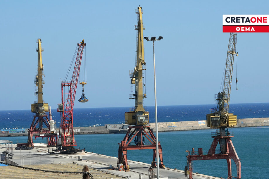 εκφόρτωση Λιμάνι Ηρακλείου ΟΛΗ