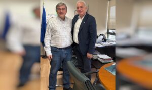 Συνάντηση του Δημάρχου Βιάννου με τον Γενικό Γραμματέα Συντονισμού Διαχείρισης Αποβλήτων του Υπουργείου Περιβάλλοντος και Ενέργειας