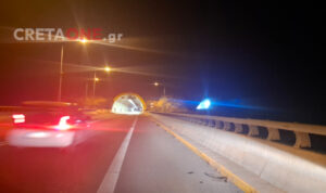 Εθνική Οδός Αγίου Νικολάου – Ηράκλειου στο ύψος της Σταλίδας (φωτογραφίες,βίντεο)