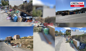 Εικόνες ντροπής στο Ηράκλειο: Σε σκουπιδότοπο έχει μετατραπεί περιοχή «φιλέτο» της πόλης