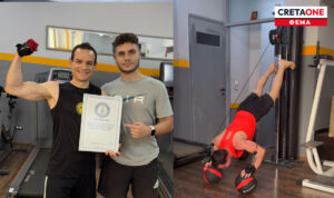 Ηρακλειώτης σαρώνει τα παγκόσμια ρεκόρ: Κατέκτησε το 12ο Γκίνες και βάζει…«πλώρη» για το επόμενο! (βίντεο, φωτο)