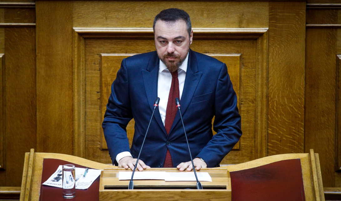 Ο Φραγκίσκος Παρασύρης για ΒΟΑΚ και Παπούρα στην ολομέλεια της Βουλής