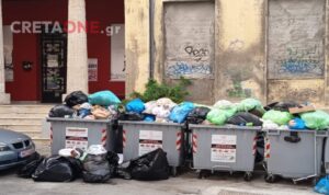 Τα ΜΑΤ, τα σκουπίδια και το «καθαρό Ηράκλειο»