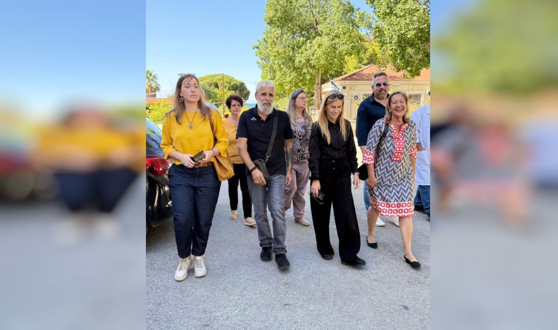 Σέβη Βολουδάκη: Eπισκέφτηκε το Παράρτημα ΑμεΑ και το Παράρτημα Προστασίας Παιδιού & Νέων Χανίων