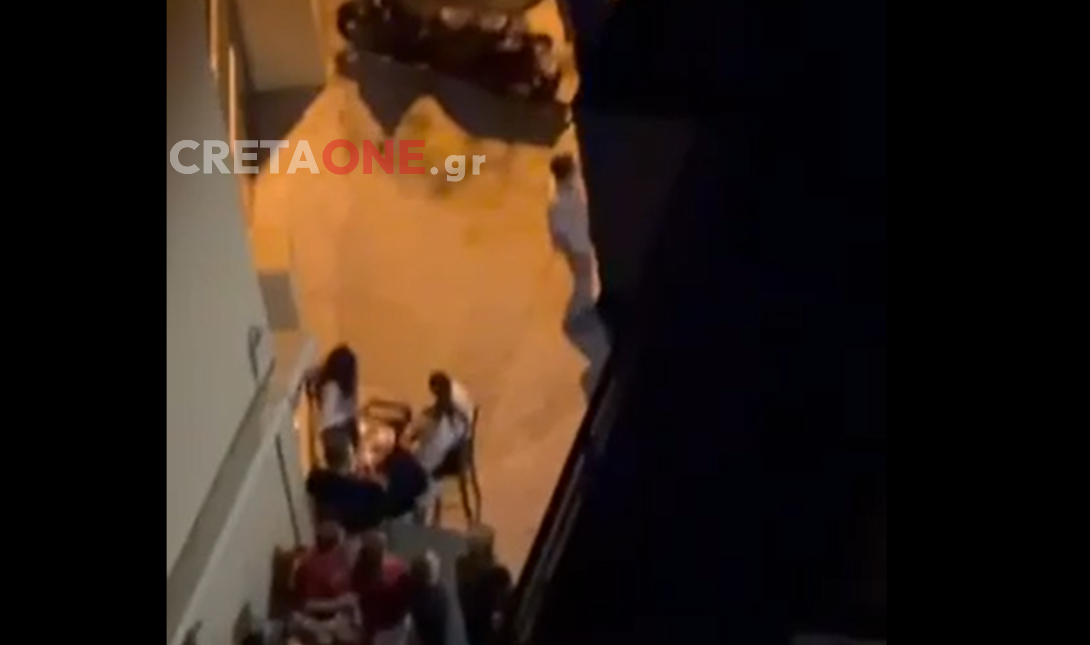 Ηράκλειο: Κουκουλοφόροι επιτέθηκαν στον Βορίδη σε εστιατόριο – Δείτε βίντεο από την στιγμή