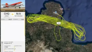 Αεροπλάνο που πετάει… στην Ανταρκτική βολτάρει στον «Κρητικό» ουρανό (Βίντεο)