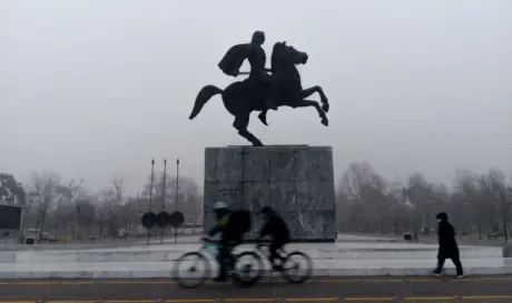 άγαλμα μεγάλου αλέξανδρου