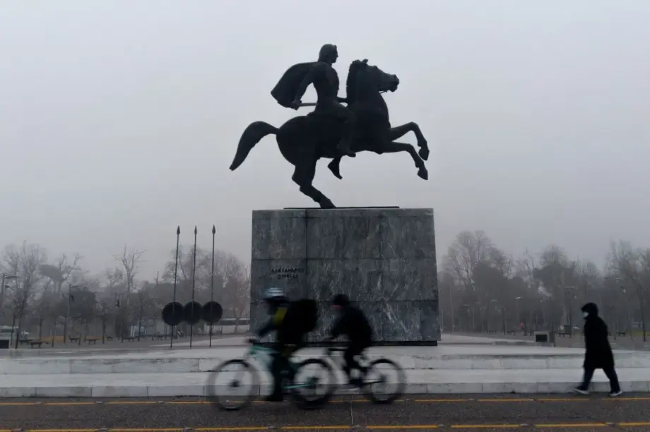 άγαλμα μεγάλου αλέξανδρου