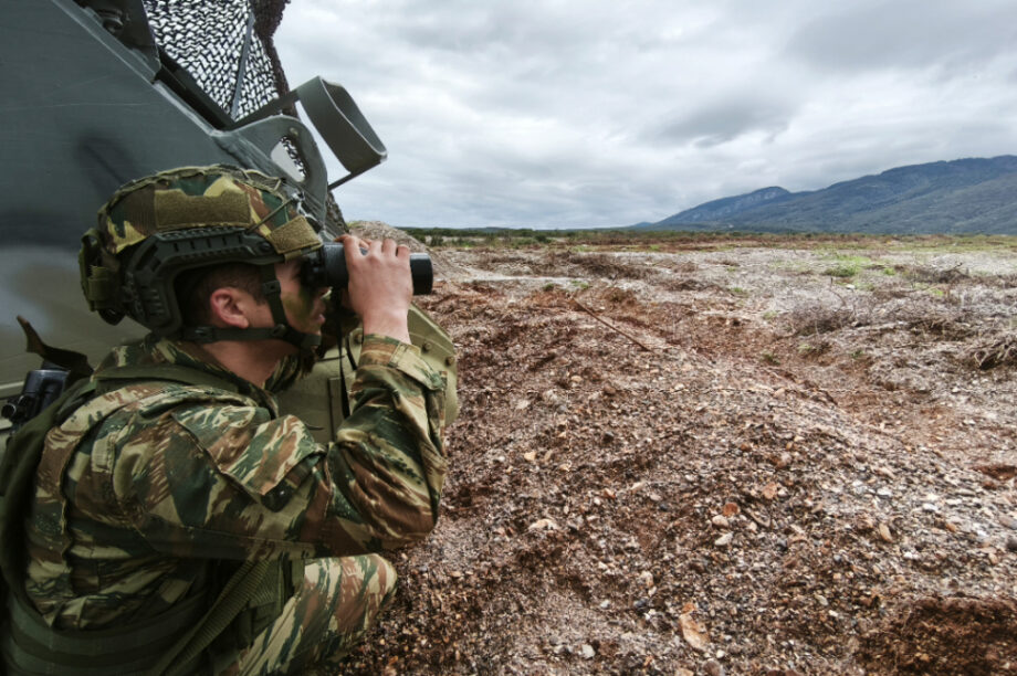 Πεδίο βολής στρατιώτης