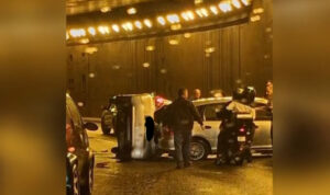 Σοβαρό τροχαίο με ανατροπή αυτοκινήτου τα ξημερώματα – Δύο τραυματίες