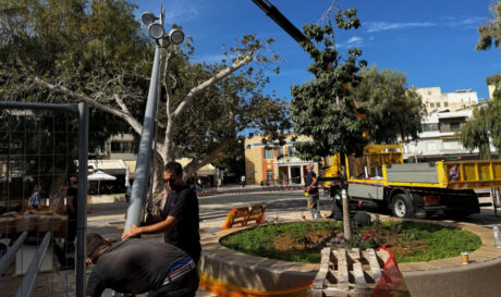 Φωτιστικά πλατεία Ελευθερίας