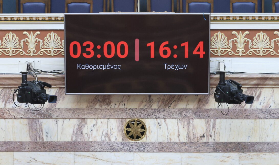 Κόφτης χρονοκόφτης Βουλή