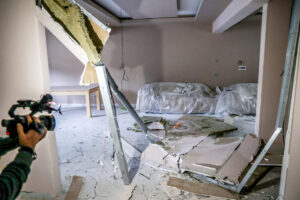 Βορίζια: Αποκαλυπτικές εικόνες από τις ζημιές στο σπίτι μετά την έκρηξη