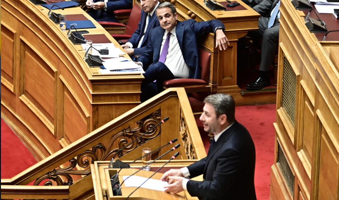 Ανδρουλάκης Μητσοτάκης Βουλή