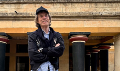 Ο Μικ Τζάγκερ στην Κνωσσό